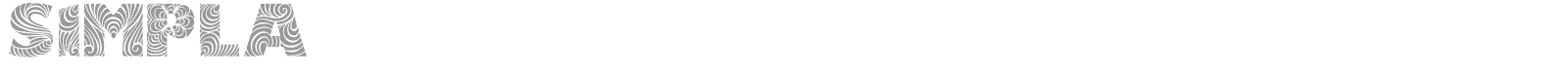 Simpla font preview